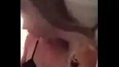 Reproduzir Loira senhorita zombando de ameporno