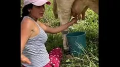 चलाएँ मिस @pogeyperfumees zaida ecuatorigenus anas son unjoyita sacando y tomando letche