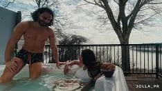 Afspelen Mark down bracht me over de opbrengstspreuk die ik in de hot tub was?