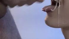 تشغيل فقي الفتاة مستاءة من حجم ما يصل