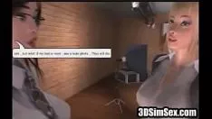 Afspelen Hete 3D simuleert geneukt door lensman
