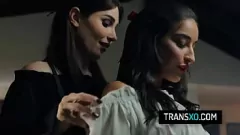 Afspelen Natalie Mars, The Beautiful Shemale met een dikke lul neukt Emily Willis in anale fisting -ontmoeting