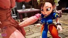Reproducir El combate de importnon y chun-li